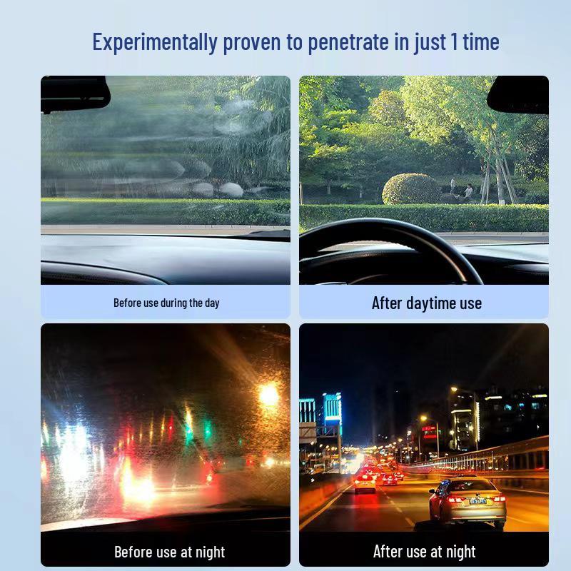 Powerful Car Windshield Oil Film & Stain Remover Cream