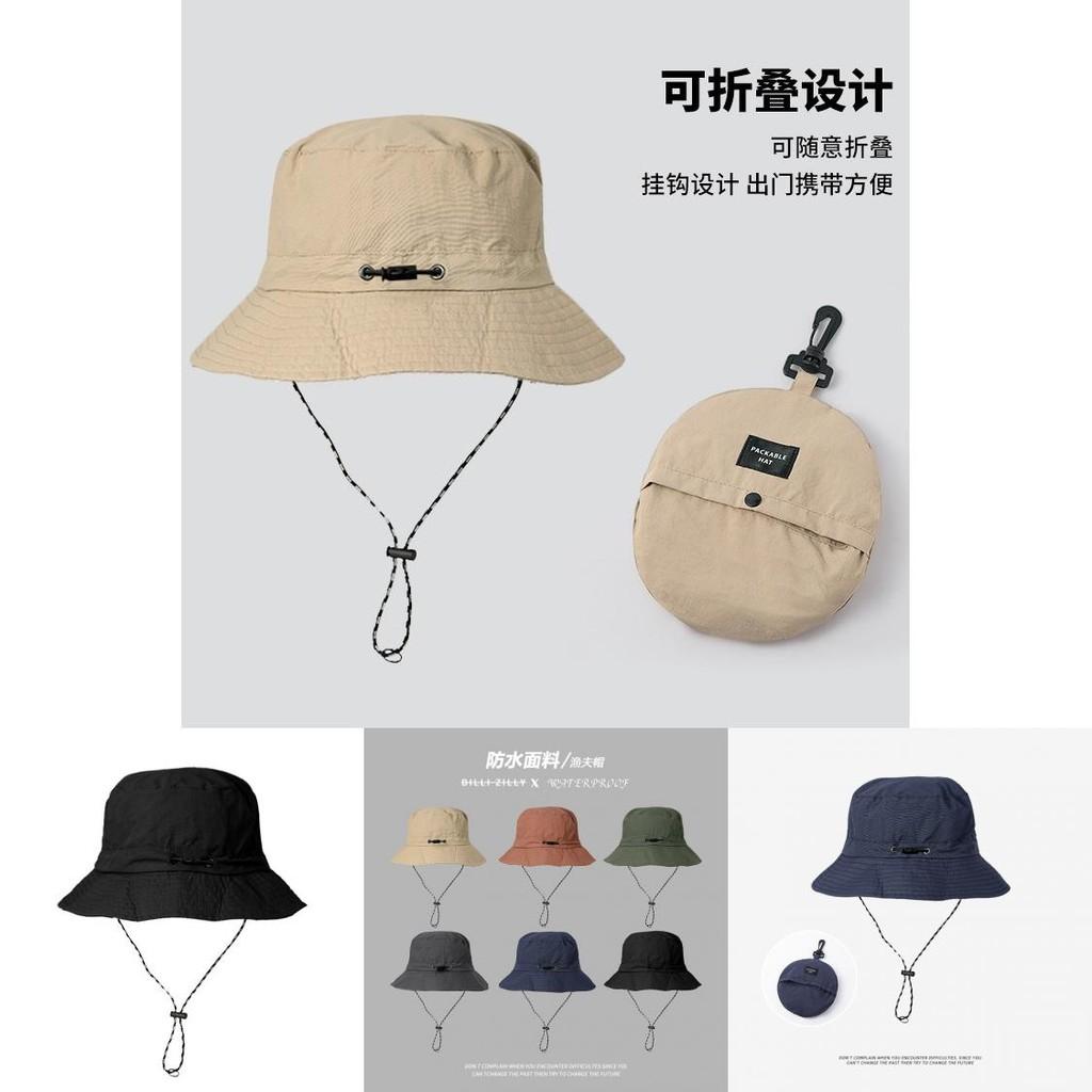 Chapéu de Pescador Impermeável de Secagem Rápida Unissex Para Caminhada e Pesca Proteção Solar