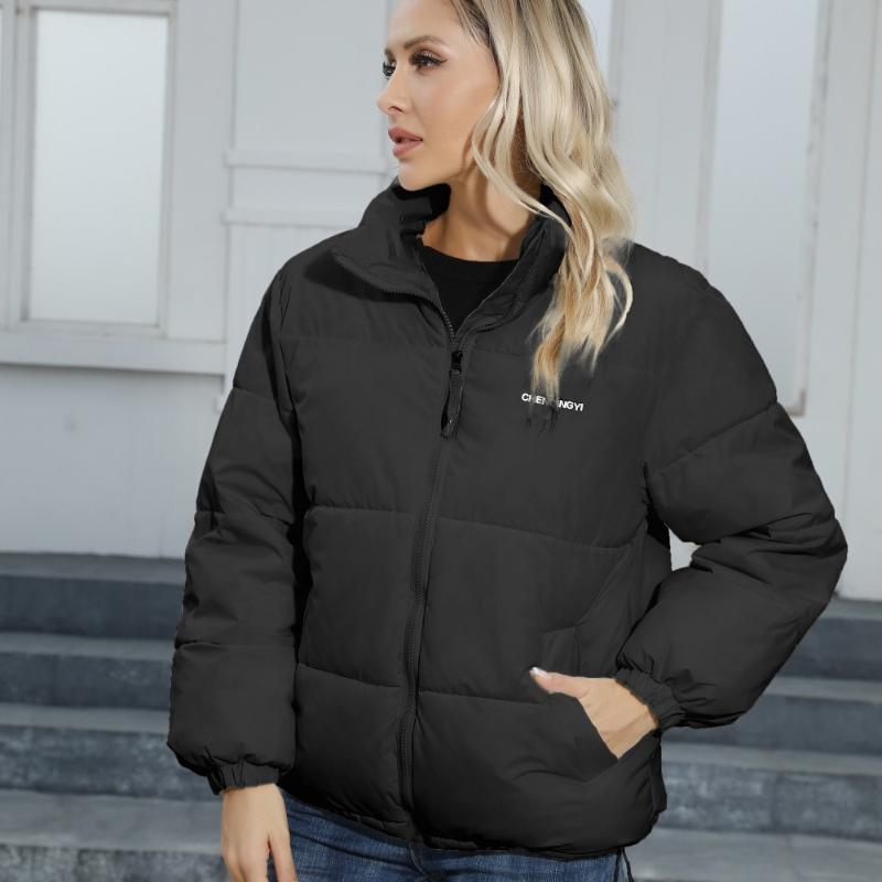 Осень-зима с длинными рукавами и полувысоким воротом на молнии — фото 9