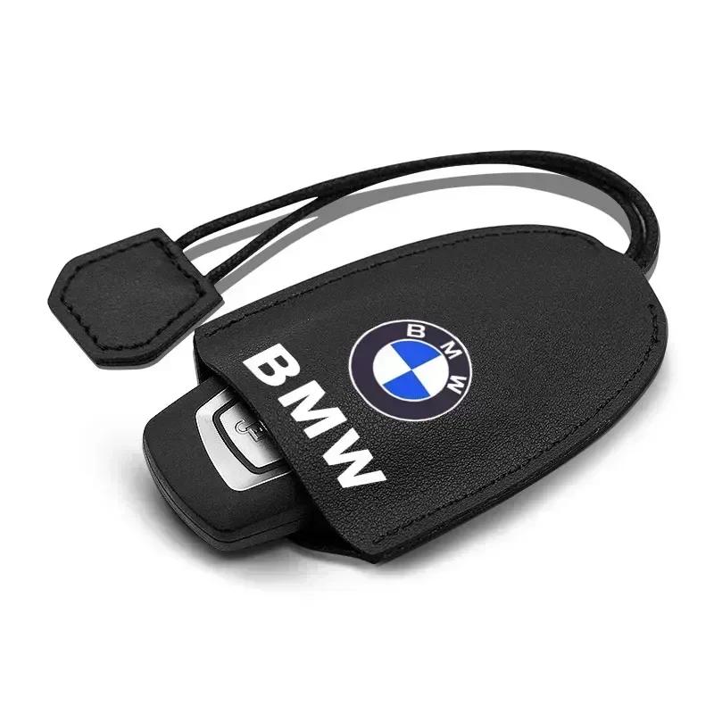 2025 Hot Car For BMW High Quality Leather Car Key Holder Key Case Key Bag For BMW 1 3 5 Series X1 X4 X5 X7 G20 G38 F20 F39 F48 E