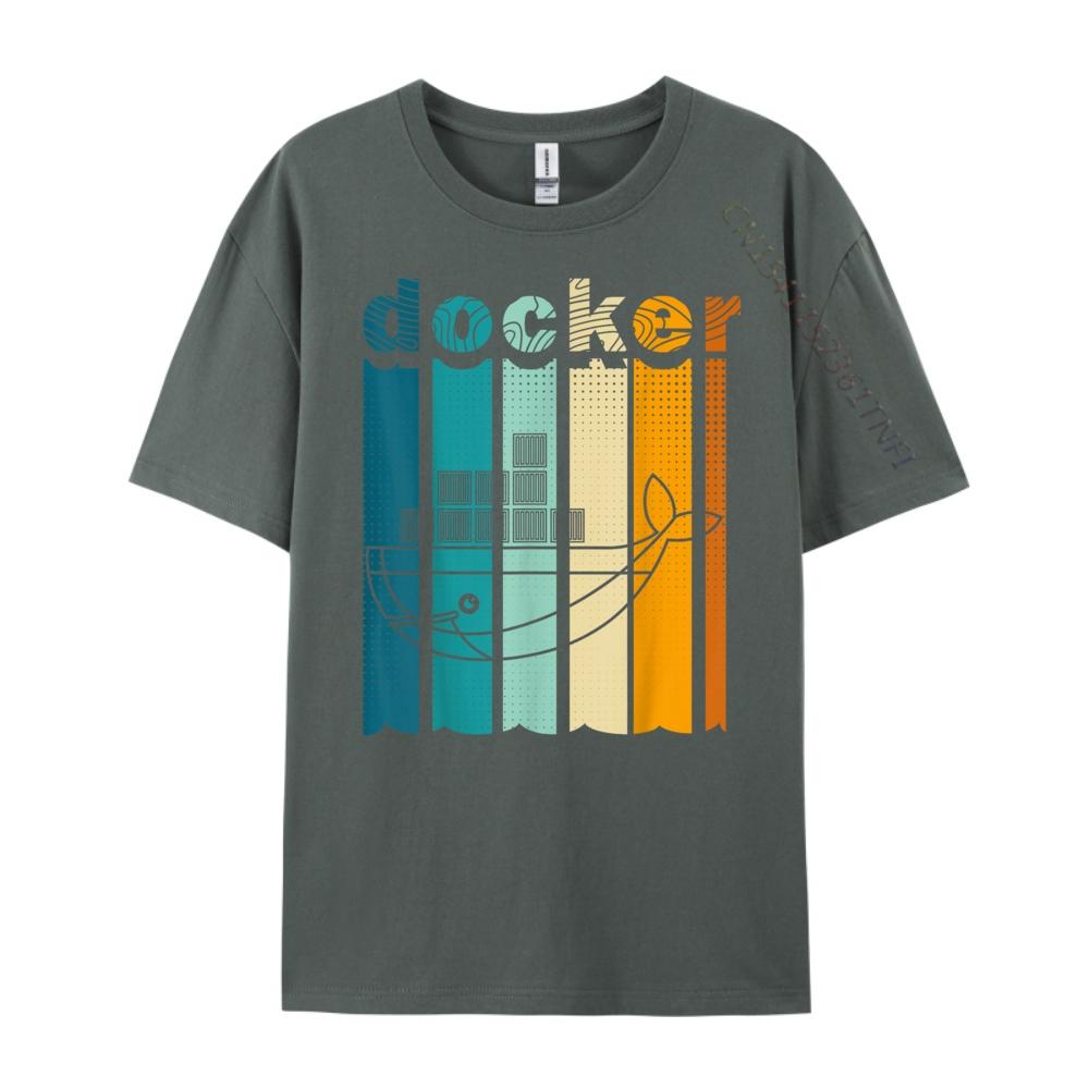 Docker Linux Devops Programming Coding Computer Scientist Graphic Tees Men Camisetas St Patrick's Day