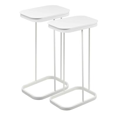 Yamazaki Luce 4907 X 2, 45L Kitchen Sorting Bag Holder with Lid, Set of 2, Horizontal Opening