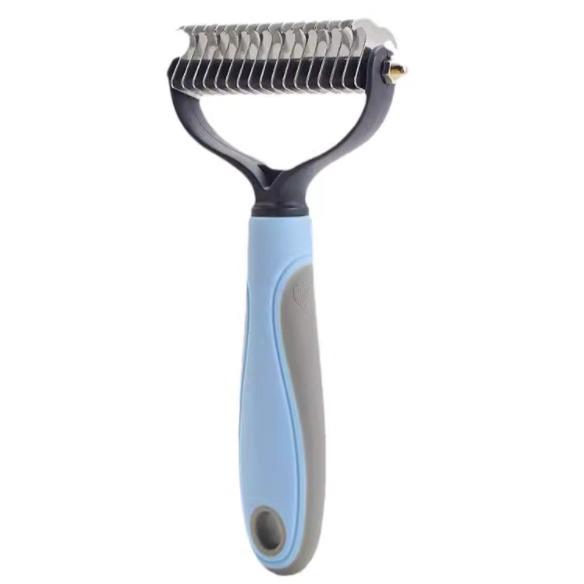 Pet Detangling & Thinning Comb for Cats & Dogs - Removes Loose Hair & Grooming Tool