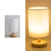 Usb Bedside Lamp Night Lights Table Lamp With Cylinder Lamp Shade For Bedroom Bedside Lamp Study Dormitory Led Night Light