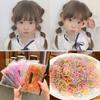 Vibrant 500pcs Rainbow Baby Girls Elastic Band Hair Accessories For All Ages
