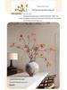 Vaso in Ceramica Stile Wabi-Sabi per Fiori Secchi in Soggiorno