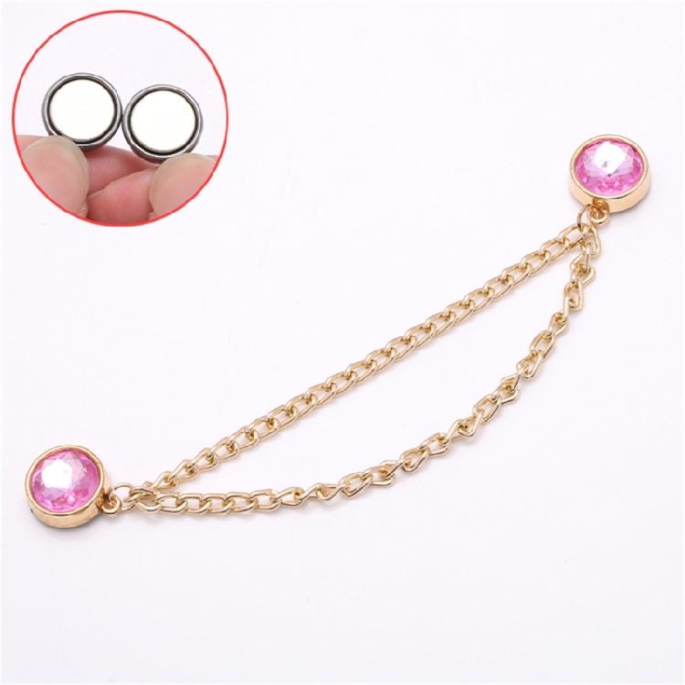 Pants Shortener Clasps for Jeans Pants Make Shoer Magnetic Trousers Length Adjuster Clip for Trousers Length Adjustment