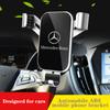 EJG4   ABS Car Phone Holder Fixed Bracket Stand Mobile For Mercedes Benz B/C/E/S Class W203 W204 W205 W210 W211 W212 W221 Accessories
