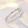 New 925 Silver Ring 5A Zircon for Women Wedding Jewelry Engagement Charm Party Fashion Gift Top Quality Ring