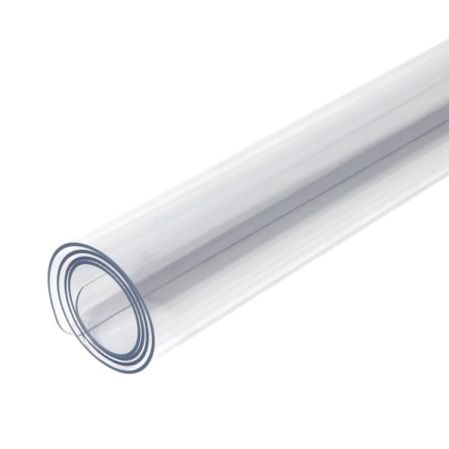 Yiwbj Transparent Tablecloth, 75x120cm, 1.5mm Thick PVC, Table Mat, Rectangular Desk Mat, Odorless Vinyl Rectangular Table Cover, Waterproof, Stain-Re