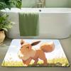 Pokemon Beach Party Print Doormat Anti-slip Absorbent Floor Mat for Home Entrance Bedroom Living Room Decor