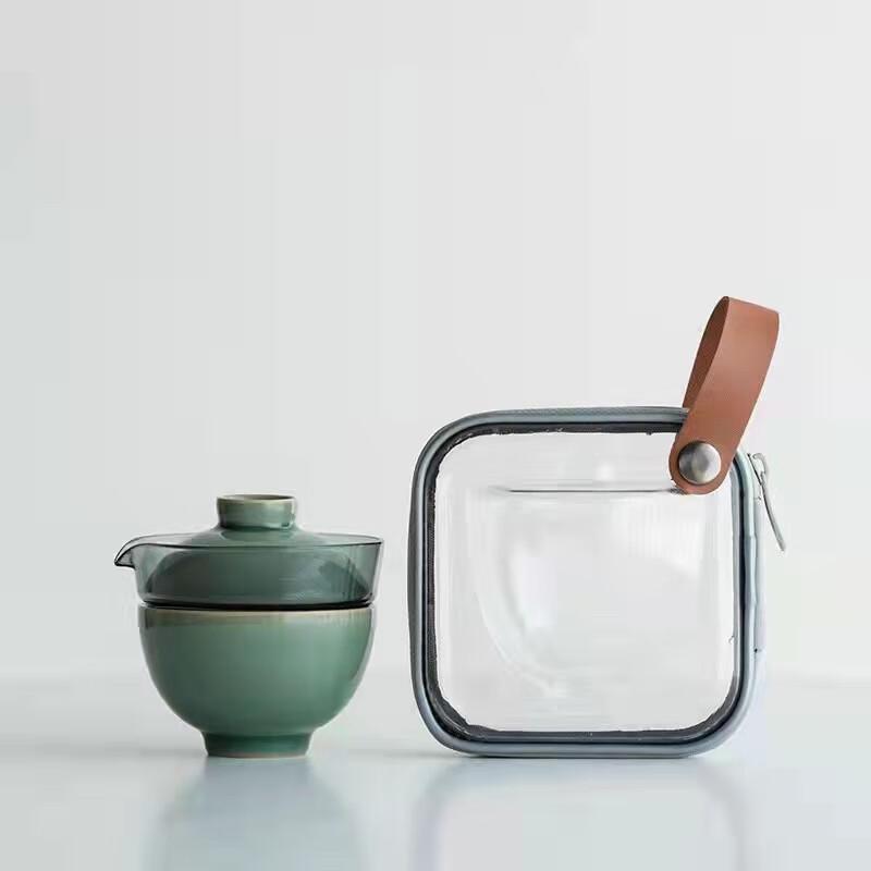 Xingzhan Portable Japanese Ceramic Travel Tea Set