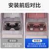 For NIO ES8 Front Center Console Water Cup Pad Silicone Rear Drainage Cup Cover Interior Modification Accessories 26 Models