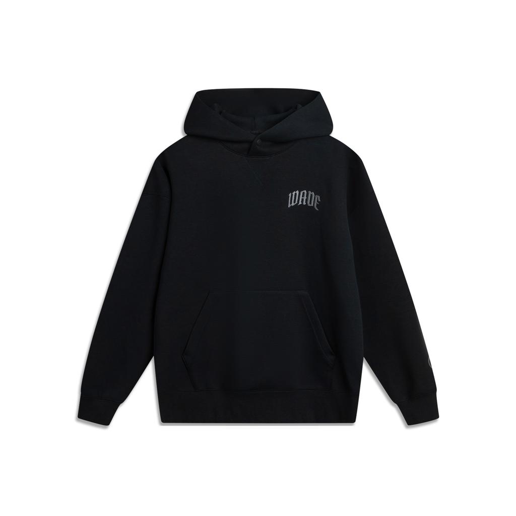 Li Ning Wade Series Loose Fit Hooded Graphic Letter Sweatshirt Men sweatshirt AWDV727-2