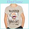 One Shirt T Luffy Piece Four Emperors Short Sleeve Zoro Sanji Chopper Ace Law Tee Childrens Clothing Fashion Costumes For Kids Top
