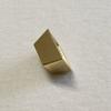 Elegant Zinc Alloy Keycap Matte Gold Finish For Mechanical Keyboards Enhances Typing