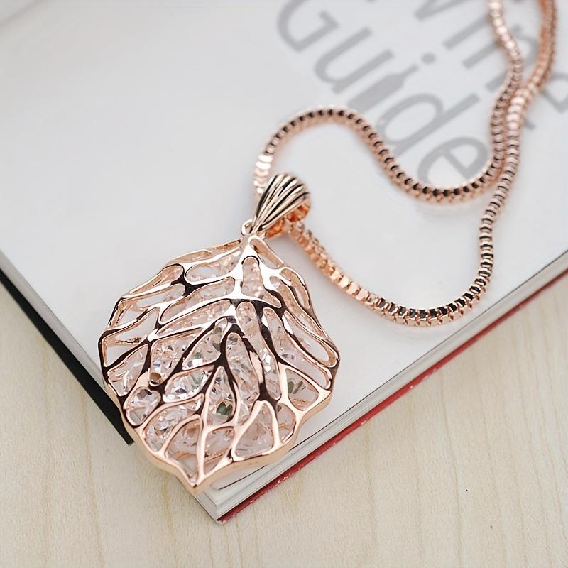 Módní a všestranný personalizovaný jednoduchý dlouhý náhrdelník pro ženy