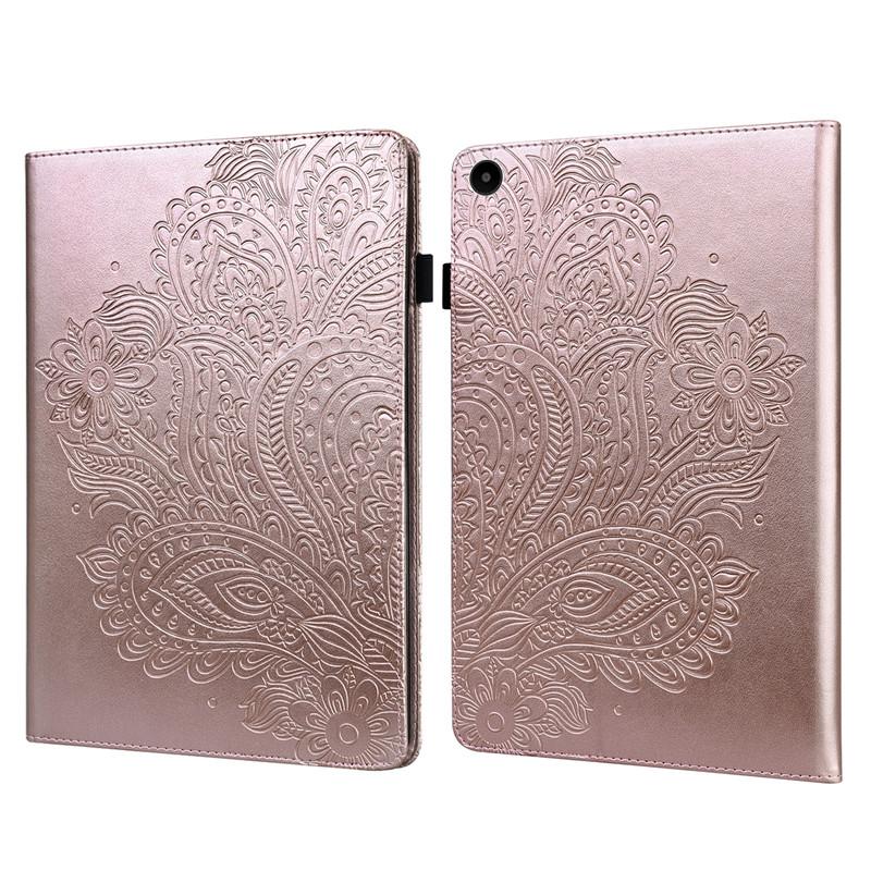 Tablet Case For Huawei MatePad SE 10.4 2022 Cover 3D Imprinted Tree Leather Silicon Stand For MatePad SE AGS5-L09 W09 10.4" Tablet Cover