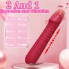 Automatic Telescopic Dildo Vibrator Powerful G Spot Vagina Stimulator Female Nipple Clitoris Masturbator Adult Sex Toy For Women