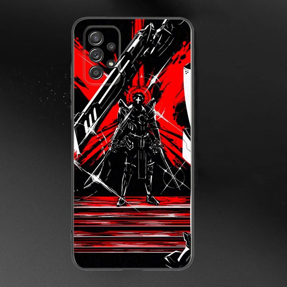 

U-Ultrakill Phone Case For Samsung Galaxy A 91,80,73,72,71,53,52,51,22,5G Shockproof Soft Black Cover Samsung a80