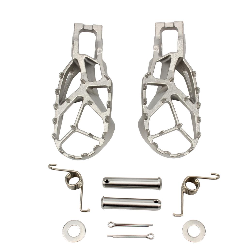 For KTM Motorcycle Foot Pegs Stainless Steel Pedal 125 150 250 SXF XC 350 450 2018 To 2024 Enduro Dirt Bike Modified Accessories