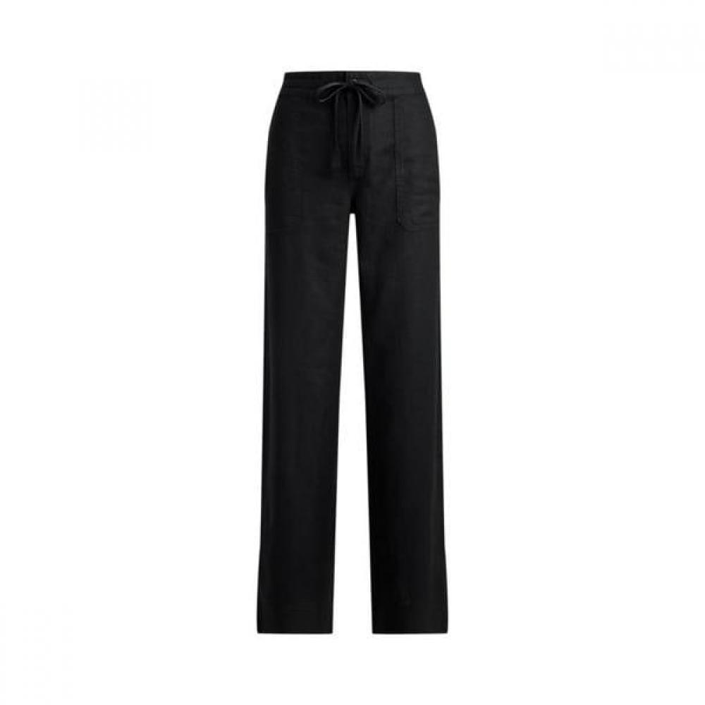 Lauren Ralph Lauren Linen Wide Leg Pants Wmlrpntsbv20359001 0