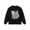 Li Ning Basketball Culture Series Graphic Print Pullover Sweatshirt Unisex Sweatshirt Black AWDS555-2
