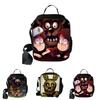Isolierte Lunchtasche mit großem Fassungsvermögen und 3D-Druck Five Nights At Freddy's für vielseitige Verwendung