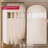 New Down Jacket Compression Dust Cover Wardrobe Clothes Dust Bag - Hanging Household Transparent Garment Hanger Bags, Space Saving Storage Organizer