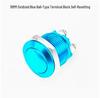 19mm/22mm Full Oxidation Metal Button Switch - Screw/Solder Terminals, Multi-Color, Self-Reset Momentary Power
