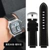 Für Casio kleine quadratische Uhr AE1200/1300/1000 SGW-500H/W218 A159 A158 A168 retro mattiertes Rindslederarmband echtes Lederarmband