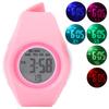 Simple Stylish Students Digital Watch Waterproof Children Kid Watch with Backlight