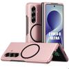 Hülle für Samsung Galaxy Z Fold 8 Ultra, Harter Schutz mit Magnetischem Kreis - Rosa