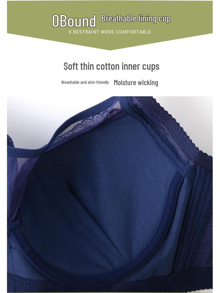 Büyük Beden Bantlı Sütyen - İnce, Ayarlanabilir, Nefes Alabilen, Rahat ve Seksi C/D Cup 3267