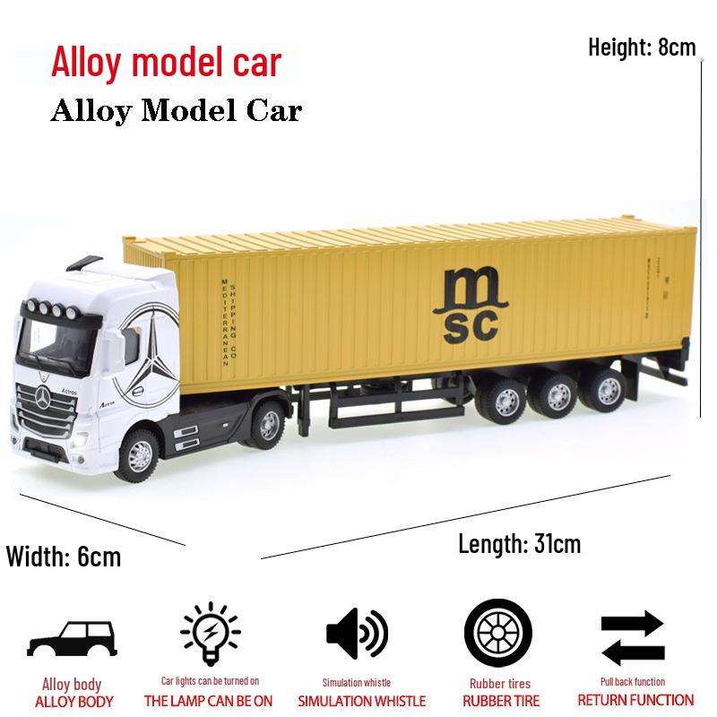Children's Toy Container Truck Car Model