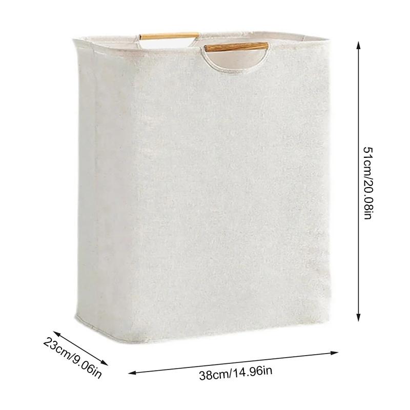 Collapsible Laundry Basket Large Capacity Laundry Storage Dirty Clothes Storage Basket with Handle Hamper Bathroom Accessories
