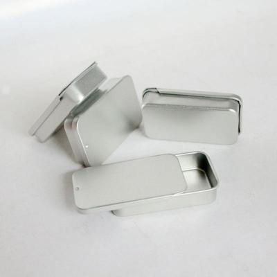Mini Scatola di Latta Coperchio Scorrevole Scatola Portaoggetti Portagioie da Matrimonio Portapillole Scatola di Latta Portatile