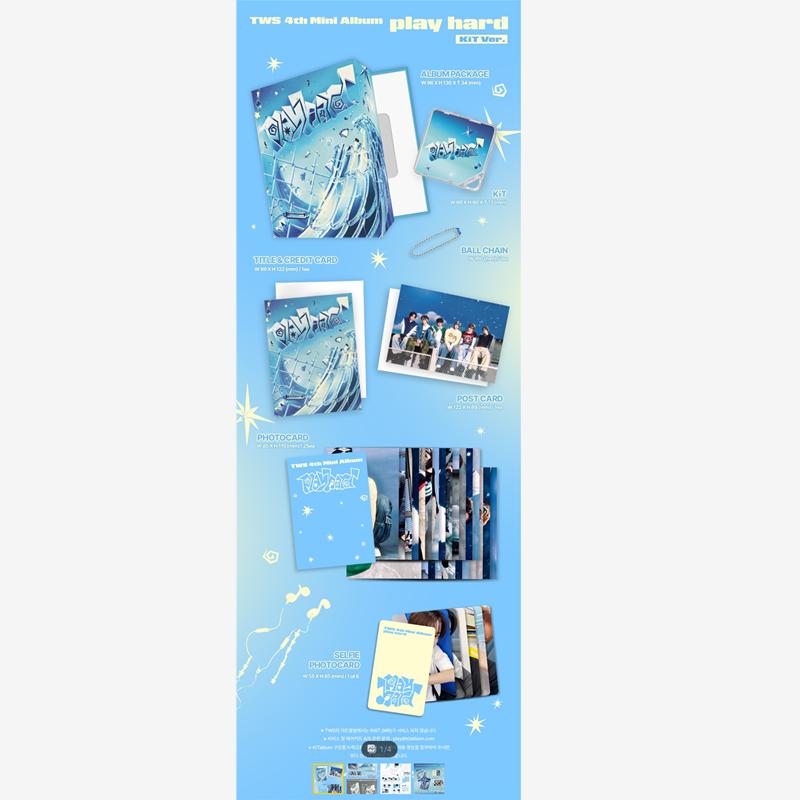 [Pre-order] TWS - 4th Mini Album [play Hard] KiT Ver.