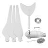 300W Wind Generator Wind Turbines Wind Turbines Generator with 3 Nylon Fiber Blades for Home Solar Light Boat