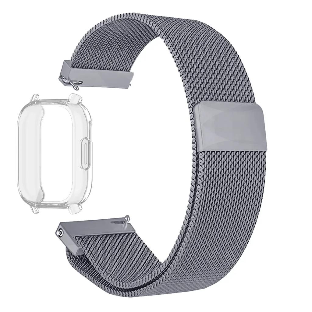 Case+Milanese Strap For Redmi Watch 5 Active Band TPU Soft Case Screen Protector For Redmi Watch 5 Lite Metal Magnetic Watchband