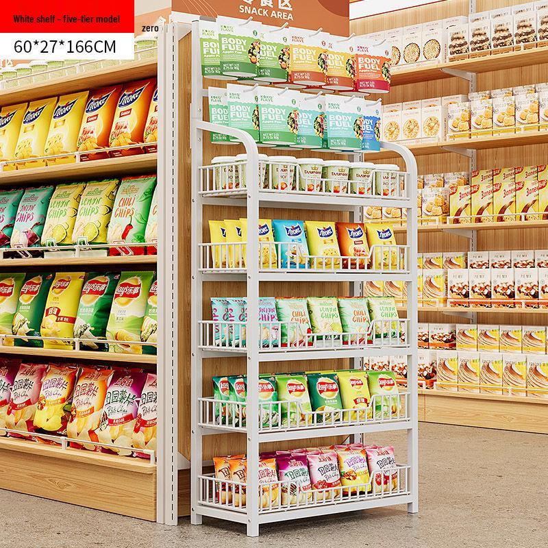 Multi-layer Snack & Drink Display Stand for Checkout Counters and Toy Shelves