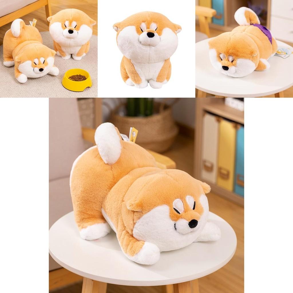 Adorable Plush Shiba Inu Doll Soft Cuddly Toy For Home Decor Gift And Hugging Comfort