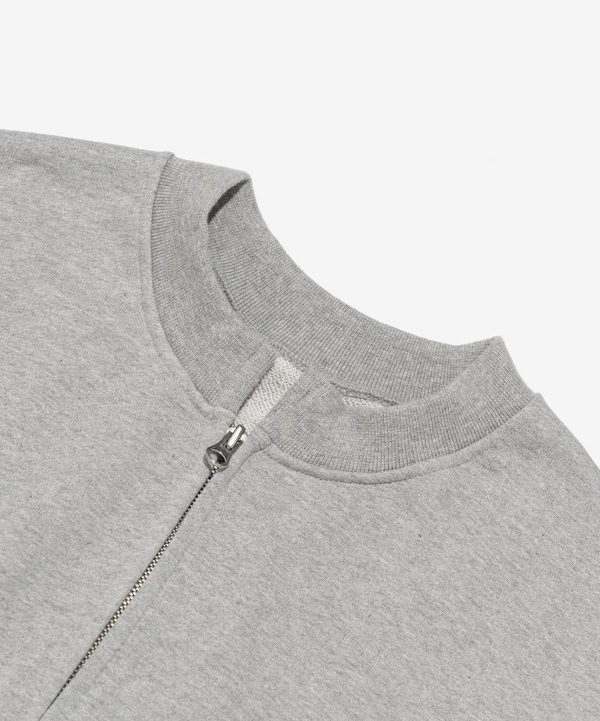 Cargobros Heavy Work Oversized Sweat Zip-Up (Gray)