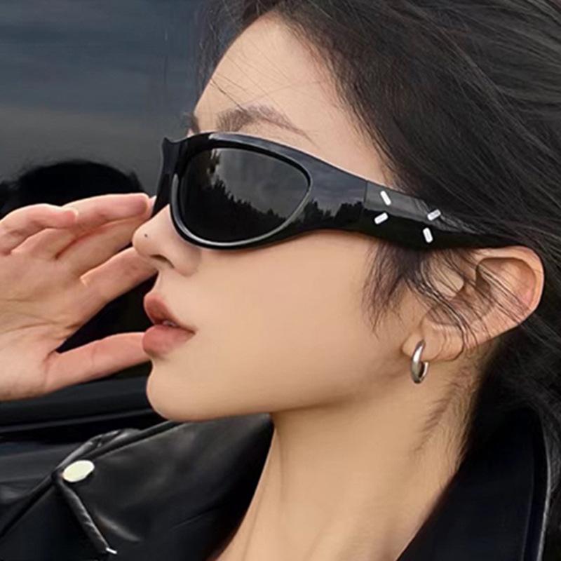 Jenine sunglasses female YK retro babes future technology sense outdoor riding advanced sense sunglasses