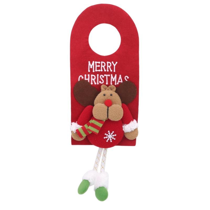 Christmas Decorations for Home Christmas Door Hanging Pendants Santa Door Hanger for Christmas Home New Year 2025 Decoration