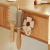 Transparentes Wandregal aus Acryl für Kämme, Badezimmer- und Toilettenwand, nicht perforiertes Lagerregal, Lagerregal für Rasierer
