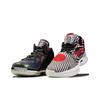 Li Ning Wade Way Remix 2/6 Set Leather Comfortable Daily High-Top Basketball Shoes Men sneaker ABAN079-16