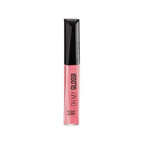 

Gloss à lèvres - RIMMEL - Rose - 6,5 ml - Brillance 6 heures - Huile d argan et vitamine E рожевий