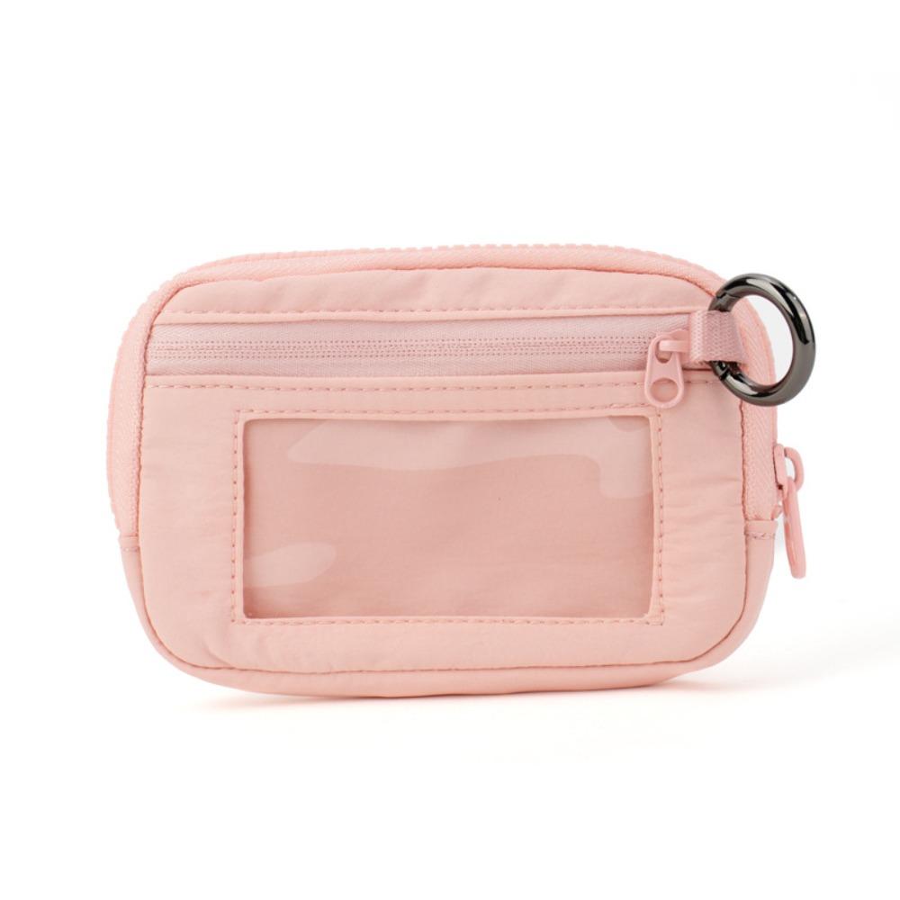 

Багатофункціональні сумки для карток, водонепроникний гаманець-брелок, новий маленький гаманець для щоденного використання рожевий