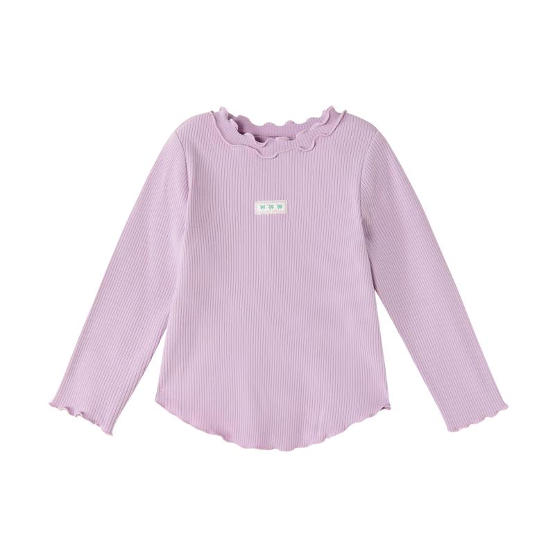 DEESHA Girls  Ruffle Long Sleeve T-Shirt 140